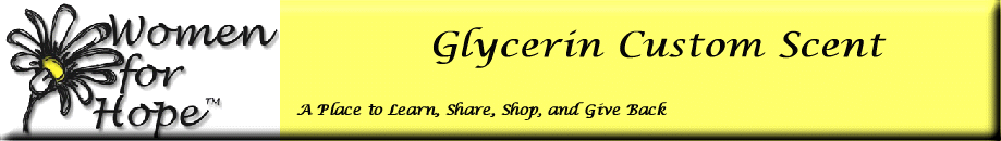 Glycerin Custom Scent